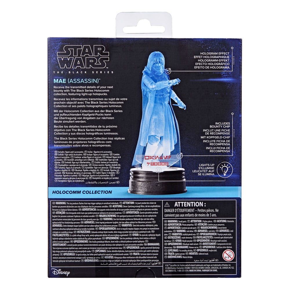 Star Wars - The Black Series - Holocomm Collection (Mae - Assassin) /Toys