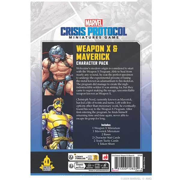 Weapon X & Maverick: Marvel Crisis Protocol