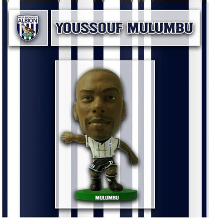SoccerStarz West Bromwich Albion FC Youssuf Mulumbu Home Kit