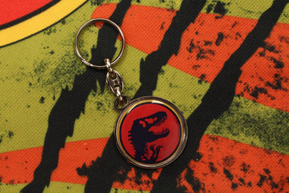 Jurassic Park Metal Keychain Logo 7 cm