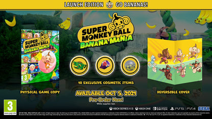 Super Monkey Ball Banana Mania - Launch Edition /PS4 *New & Sealed*