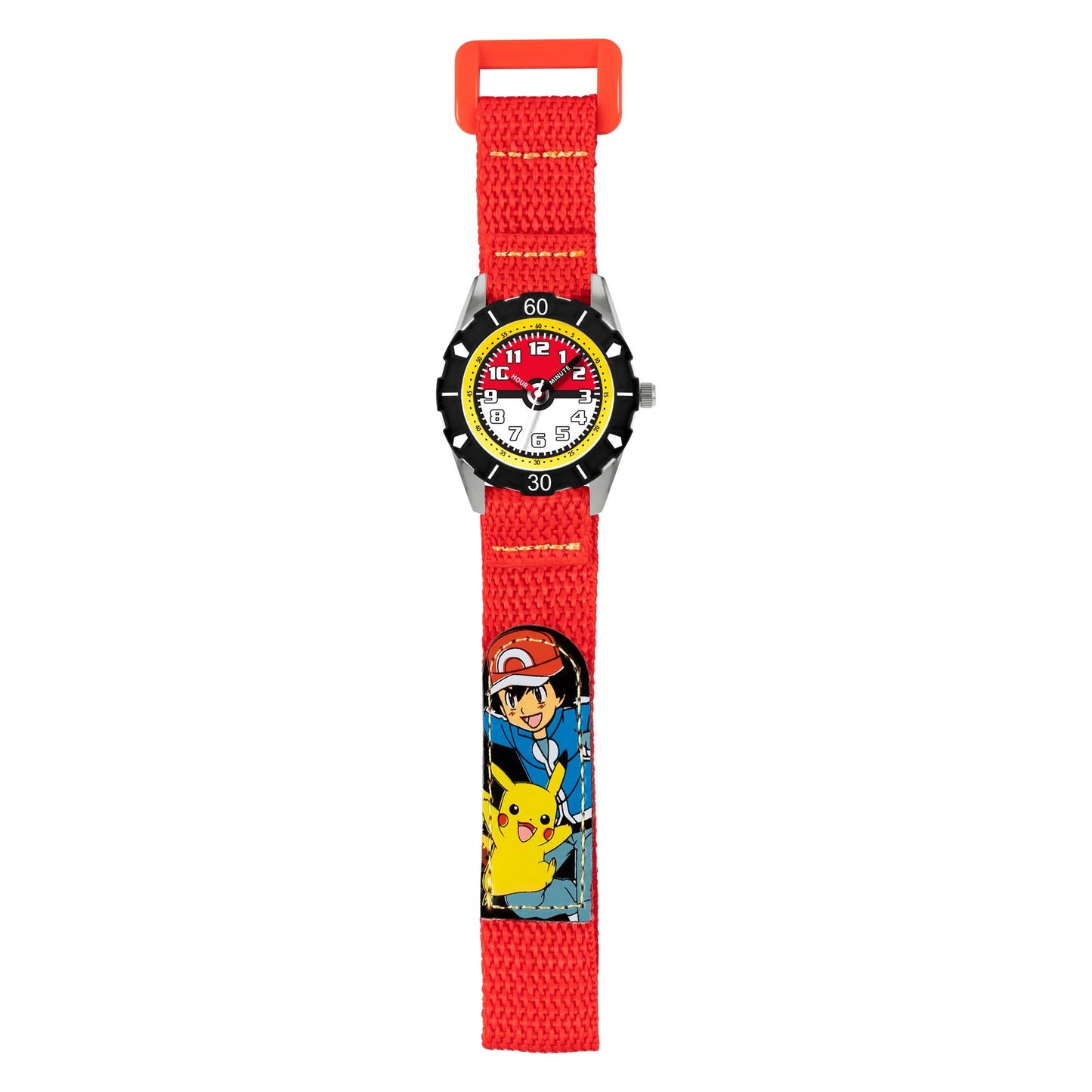 Peers Hardy Velcro Time Teacher watch Pokemon