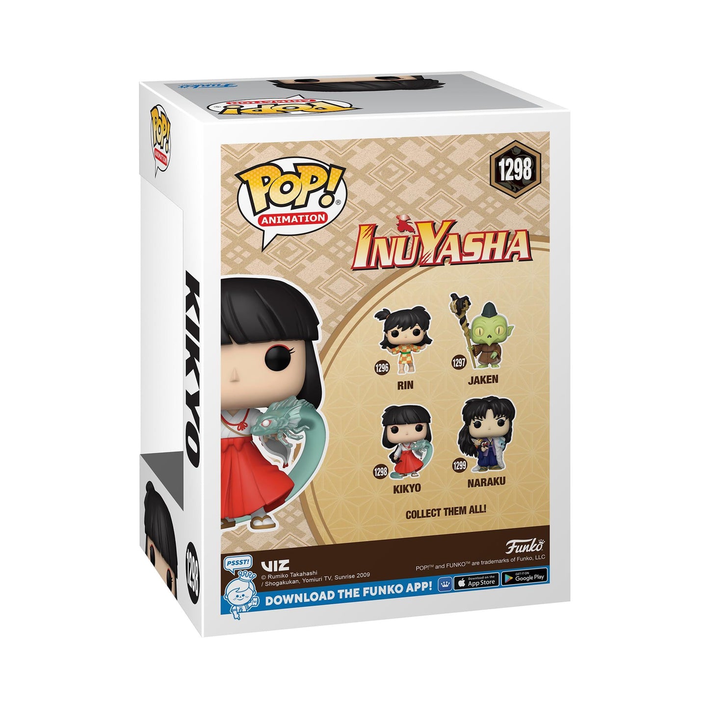 Inuyasha POP! Animation Vinyl Figure Kikyo 9 cm