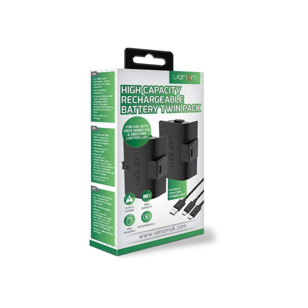 Venom Hc Battery Pack Black Microsoft Xbox SX