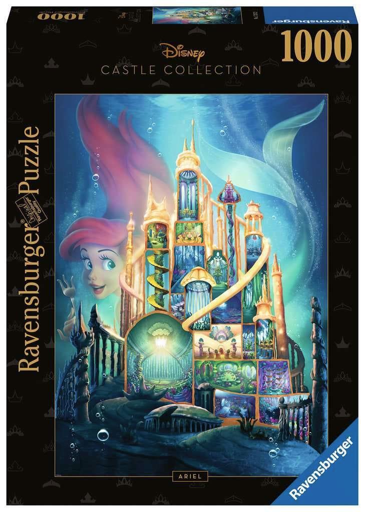 Ravensburger Puzzle - Disney Ariel Castle 1000pc /Puzzles