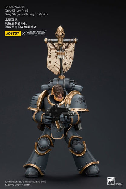 Warhammer The Horus Heresy Action Figure 1/18 Space Wolves Grey Slayer Pack Grey