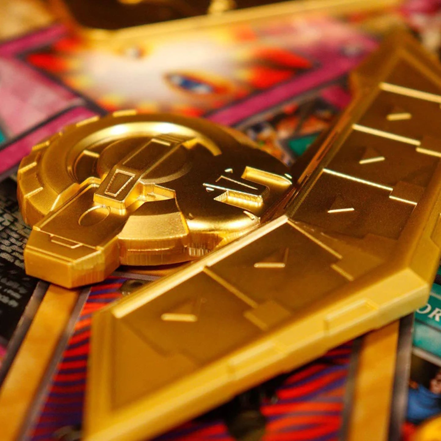 Yu-Gi-Oh! 24K Gold Plated Duel Disk Mini Replica 18 cm