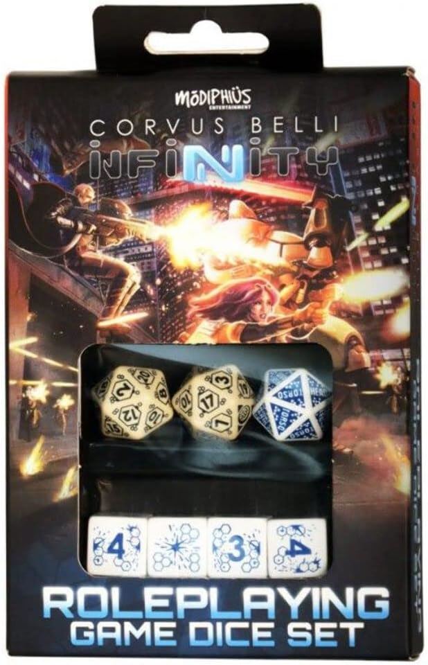 Infinity RPG - Dice Set - Haqqislam Dice *New & Sealed*