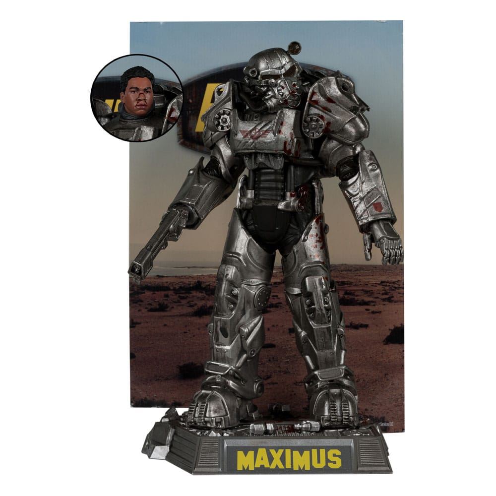 Fallout Movie Maniacs PVC Statue 4-Pack Lucy, Maximus, The Ghoul & Vault Boy 15