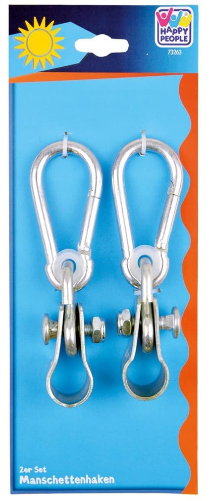 Happy People 73263 Metal Hooks with Pipe Clamp /Homeware