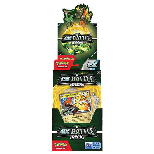 Pokemon TCG: Tapu Kok/ Iron Leaves ex Battle Deck CDU