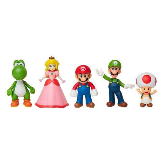 World of Nintendo : Super Mario and Friends 5 pack /toys