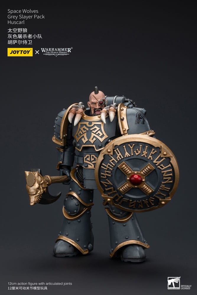 Warhammer The Horus Heresy Action Figure 1/18 Space Wolves Grey Slayer Pack Husc