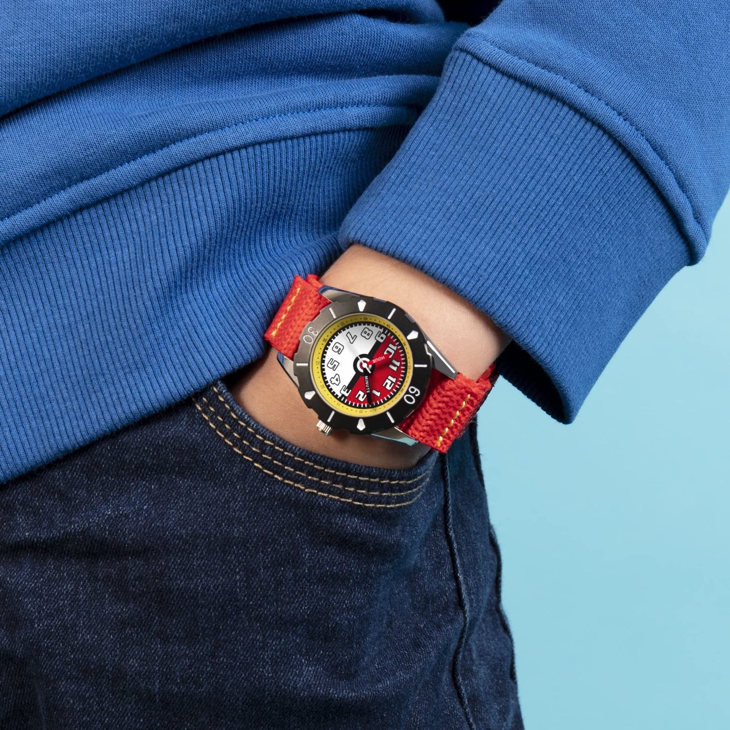 Peers Hardy Velcro Time Teacher watch Pokemon