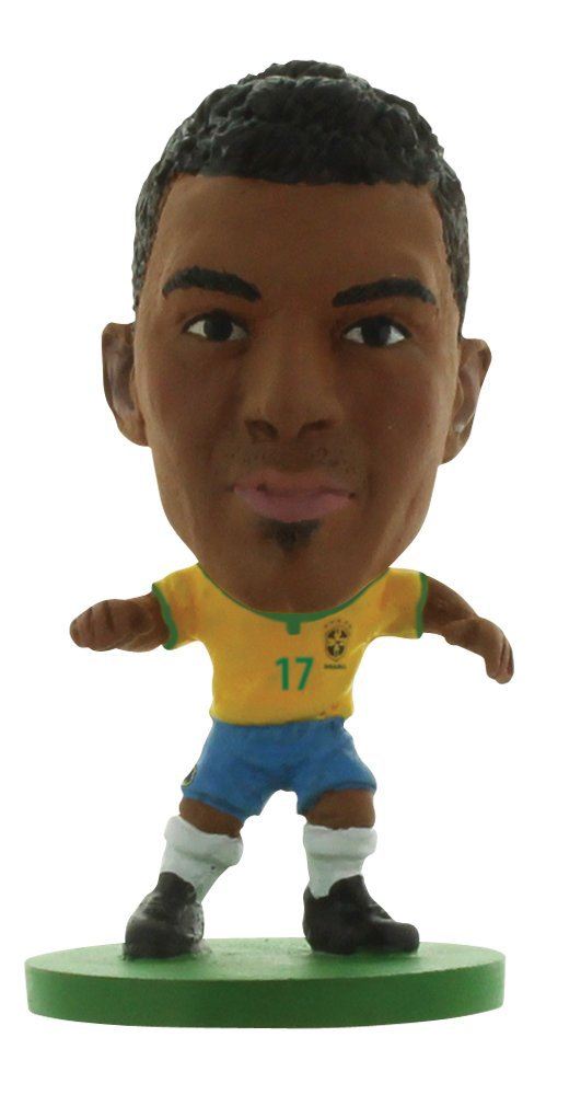 Soccerstarz - Brazil Luiz Gustavo - Home Kit