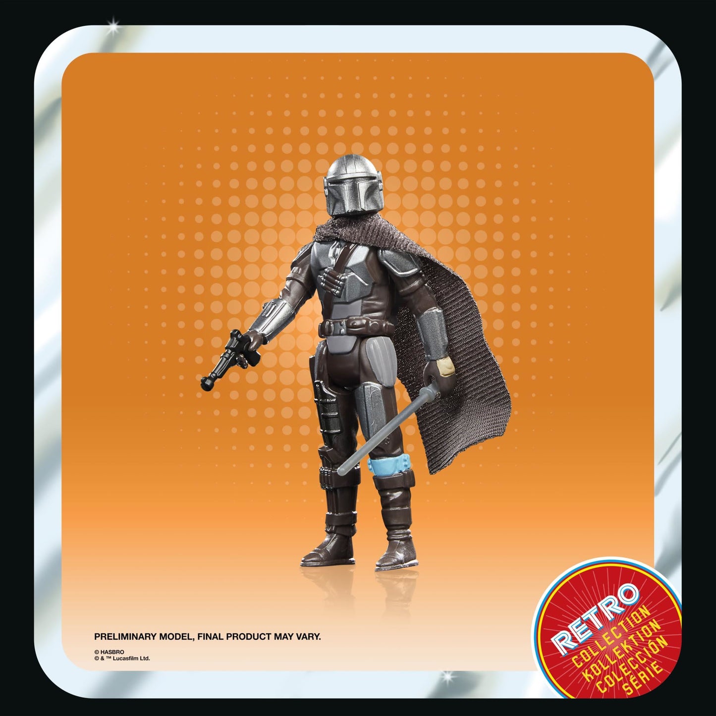 Star Wars: The Book of Boba Fett Retro Collection The Mandalorian 10 cm