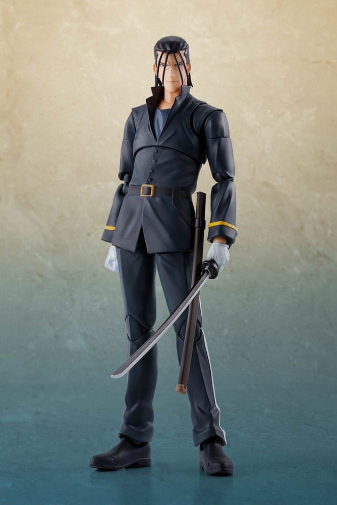 Rurouni Kenshin Meiji Swordsman Romantic Story S.H. Figuarts Hajime Saito 17cm