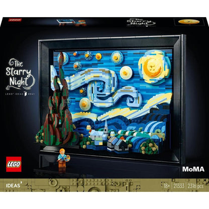 Lego Ideas 21333 the Starry Night - Vincent Van Gogh Lego