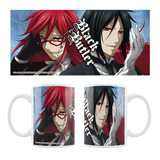 Black Butler Ceramic Mug Grell, Sebastian