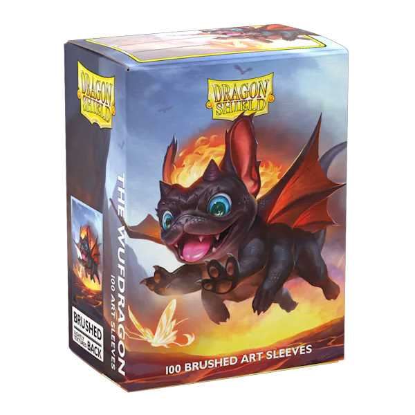 Arcane Tinmen ApS ART12123 Dragon Shield: Brushed Art - The Wufdragon (100)