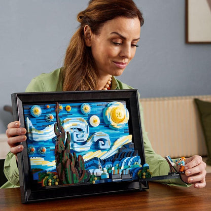 Lego Ideas 21333 the Starry Night - Vincent Van Gogh Lego