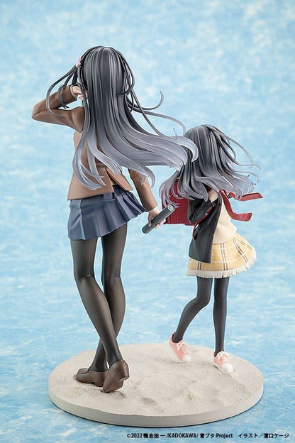Rascal Does Not Dream Knapsack Kid PVC Statue Mai Sakurajima 19cm