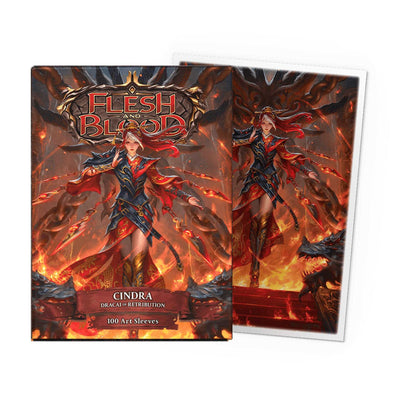 UNIT Matte Art Standard Sleeves: Flesh and Blood - Cindra (100 ct.)