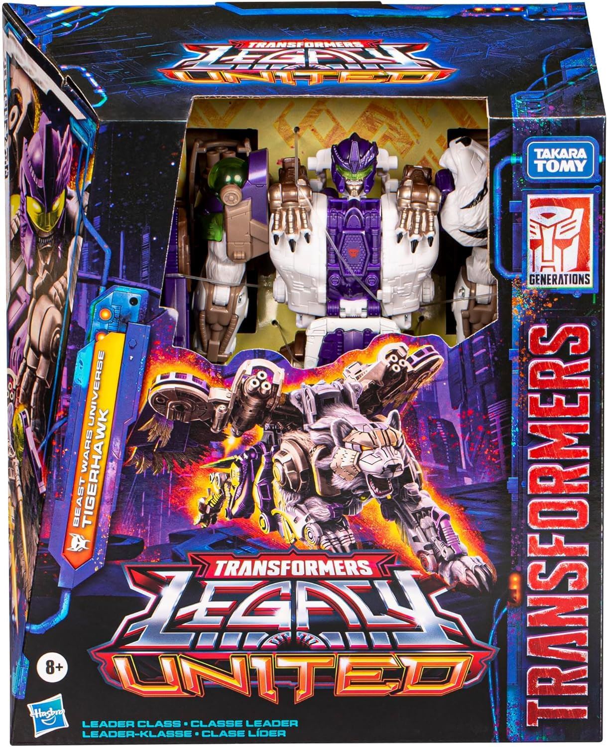 Transformers Generations Legacy United Leader Class Beast Wars Tigerhawk