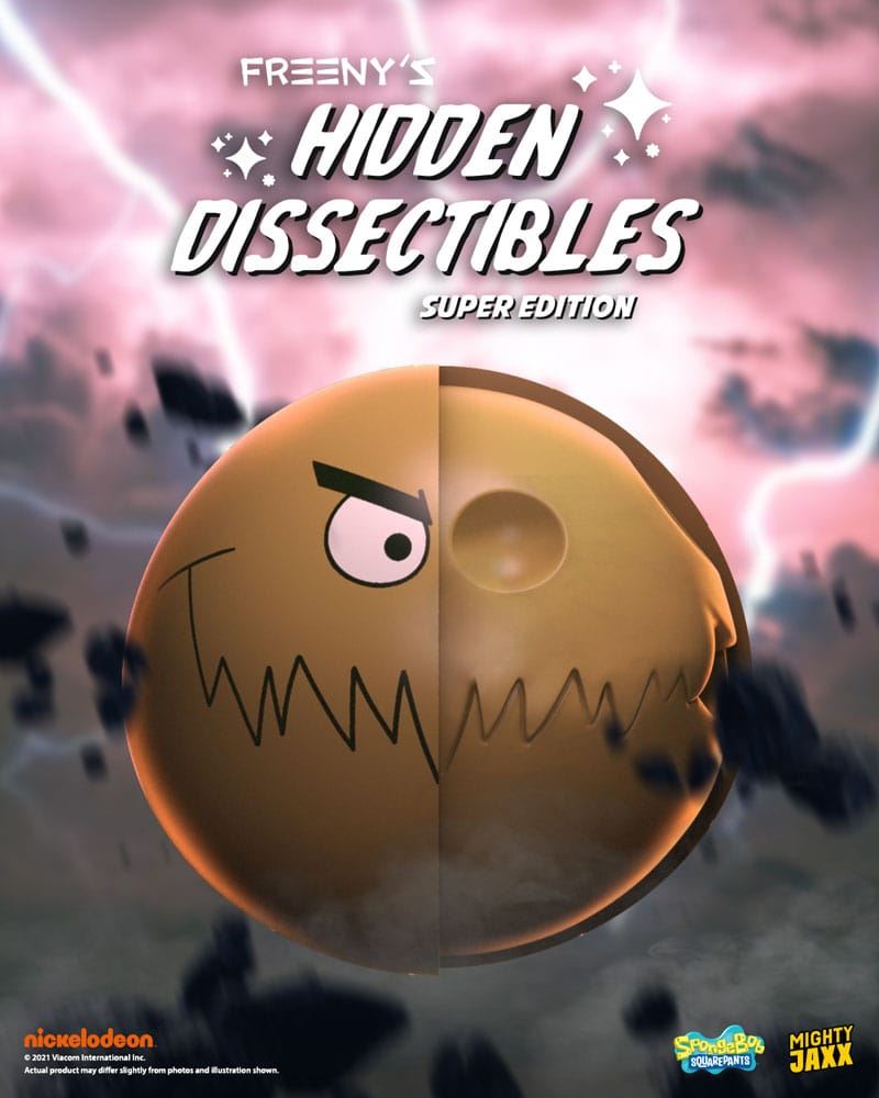 Spongebob Squarepants Blind Box Hidden Dissectibles Series 04 (Super ed.) Displa