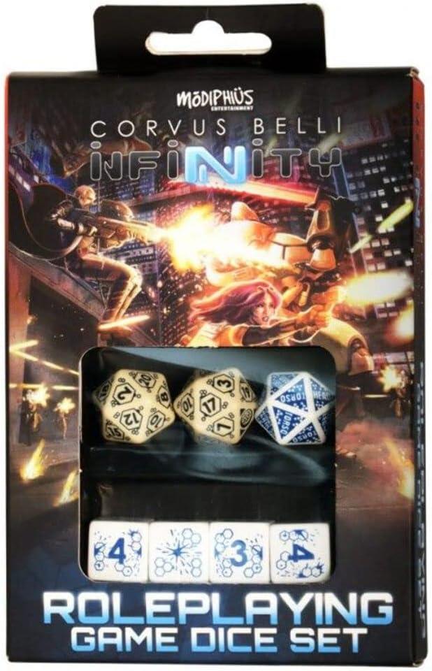 Infinity RPG - Dice Set - Haqqislam Dice *New & Sealed*