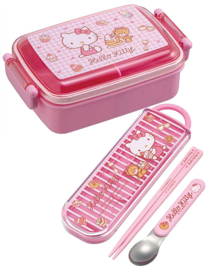 Hello Kitty Chopsticks & Spoon Sweety pink