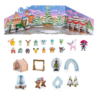 Pok?mon Battle Figures Deluxe Advent Calendar Holiday 2024 *Version EN/FR*