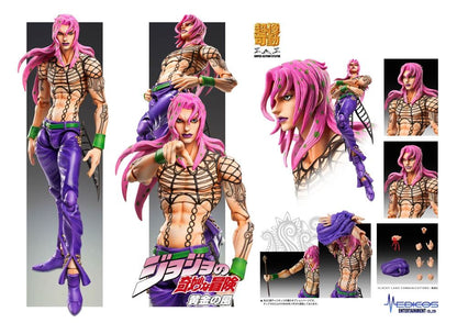 JoJo's Bizarre Adventure Part5 Super Action Action Figure Chozokado (Diavolo) (r