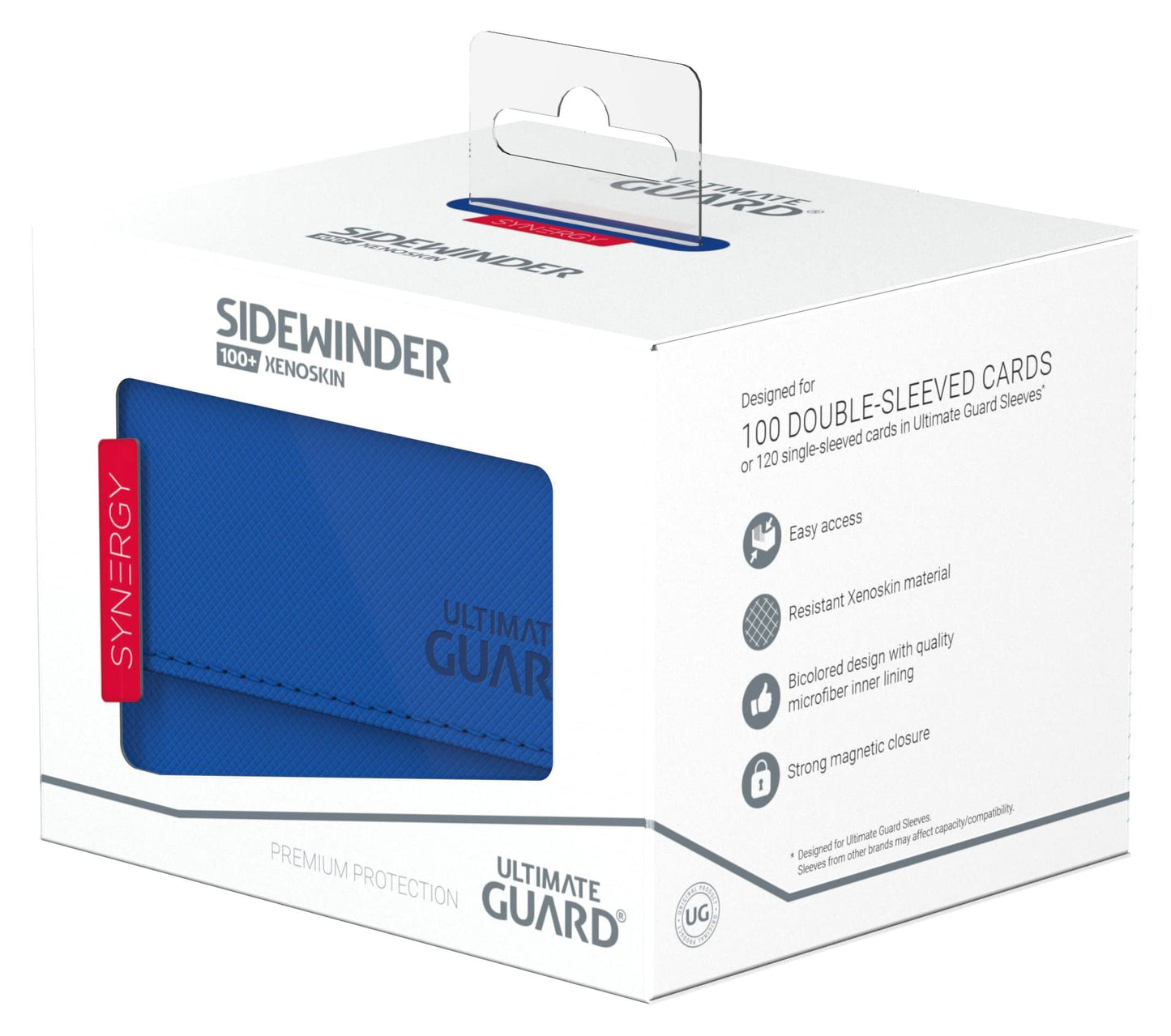 Ultimate Guard Sidewinder 100+ XenoSkin SYNERGY Blue/Red
