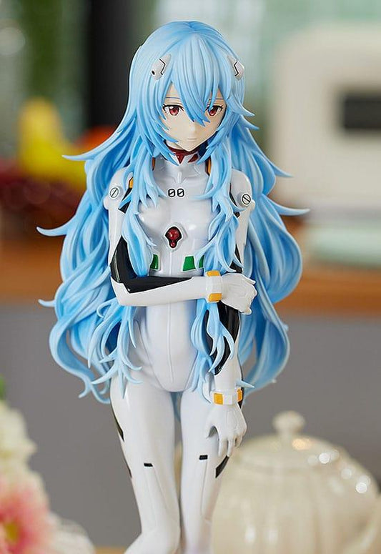 Rebuild of Evangelion Pop Up Parade XL PVC Statue Rei Ayanami Long Hair Ver 38cm
