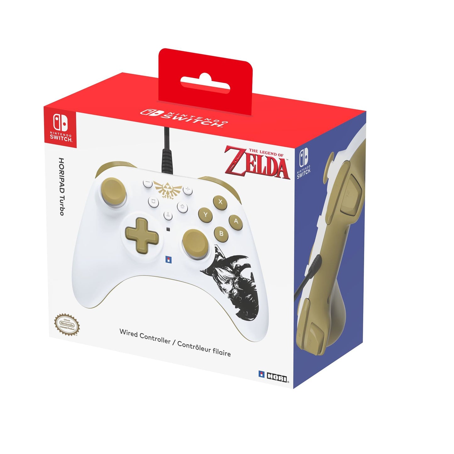 Wired Horipad Zelda Nintendo Switch