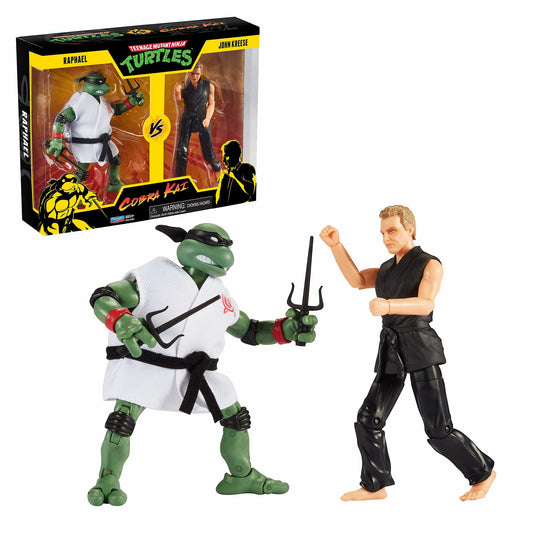 TMNT vs Cobra Kai 2-Packs Raphael vs John Kreese /Toys