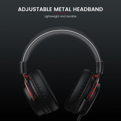 EKSA E900 Gaming Headset with 3D Stereo Sound & Detachable Noise Cancelling Micr