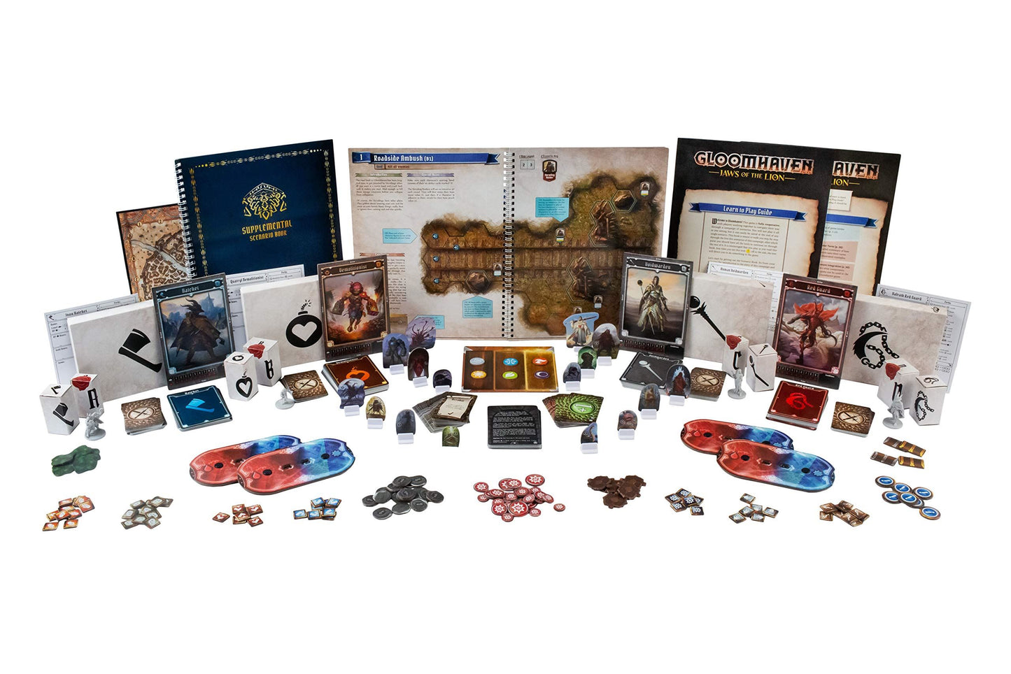 Cephalofair Games | Gloomhaven: Jaws of the Lion | Ages 14+ | 1-4 Players | 30-1