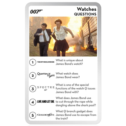 Top Trumps Quiz  James Bond 007(deleted)  /Toys