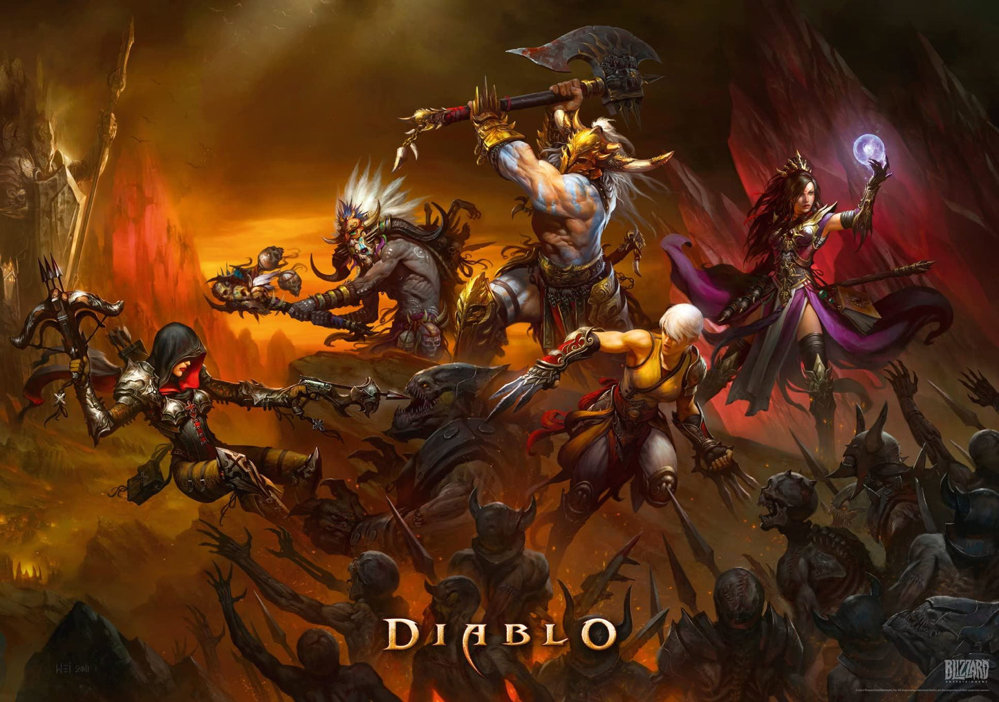 Good Loot: Diablo (Heroes Battle) 1000pcs Puzzle