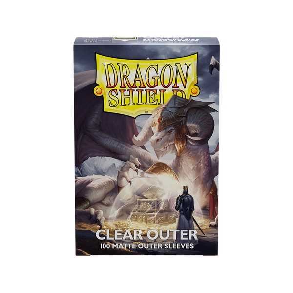 UNIT Dragon Shield Clear Outer Sleeves - Matte Standard Size (100)