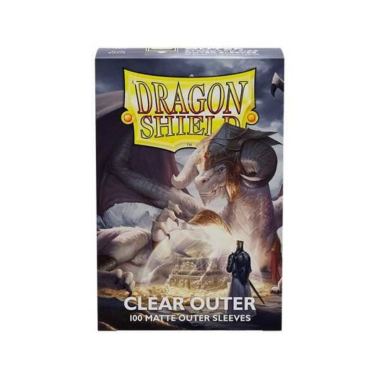 UNIT Dragon Shield Clear Outer Sleeves - Matte Standard Size (100)