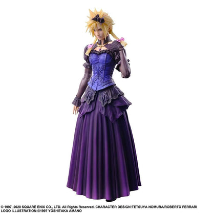 Final Fantasy VII Remake Play Arts Kai Action Figure Cloud Strife Dress Ver. 28