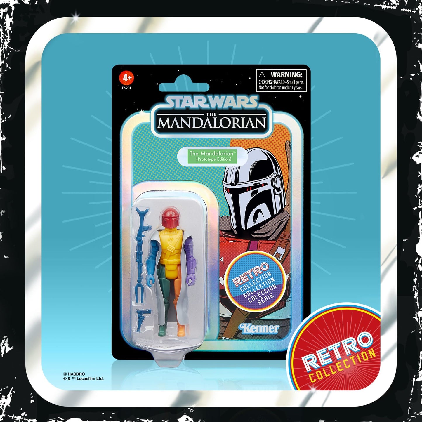 Star Wars The M&alorian Retro Collection The M&alorian (Prototype Edition) 10cm