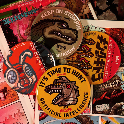 Godzilla Coaster 4-Pack