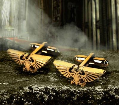 Warhammer 40,000 Cufflinks Imperium