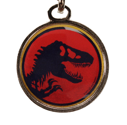 Jurassic Park Metal Keychain Logo 7 cm