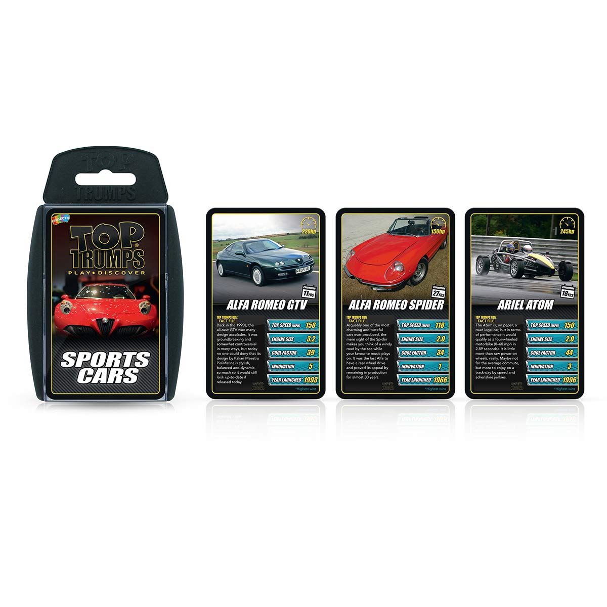 Top Trumps Classics Sports Cars  /Toys