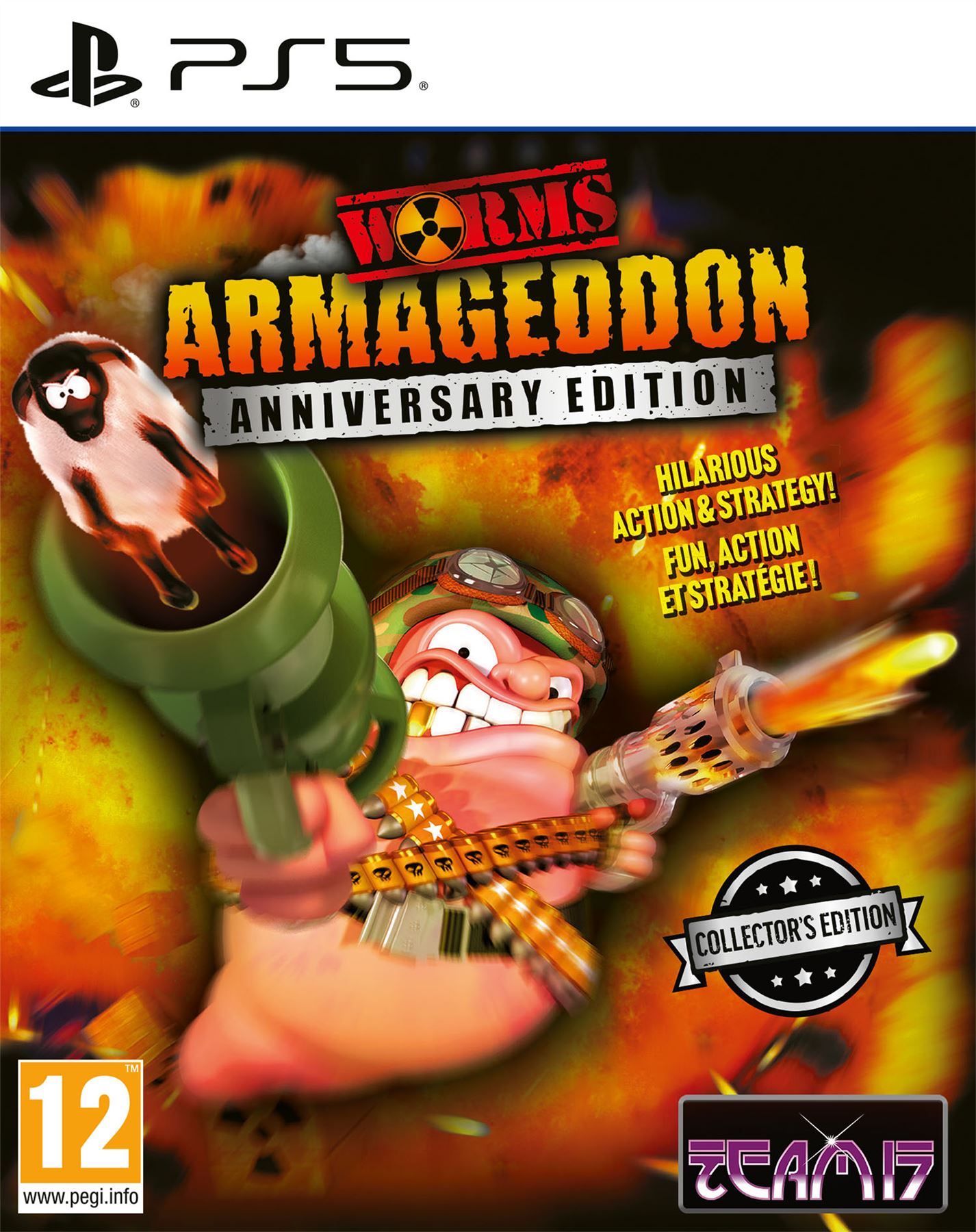 Worms Armageddon Anniversary C Playstation 5 *New & Sealed*